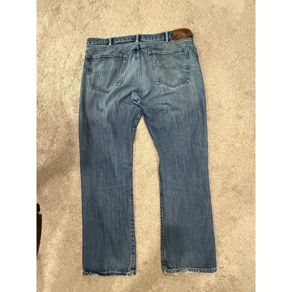 Polo Ralph Lauren 867 Classic Fit Blue Jeans Mens 38x32 Medium Wash Cotton Denim